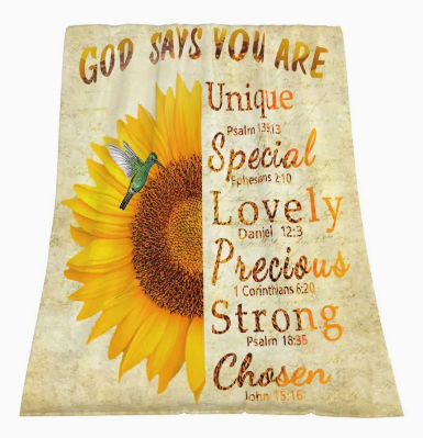 Prayer Blanket - God Says You Are