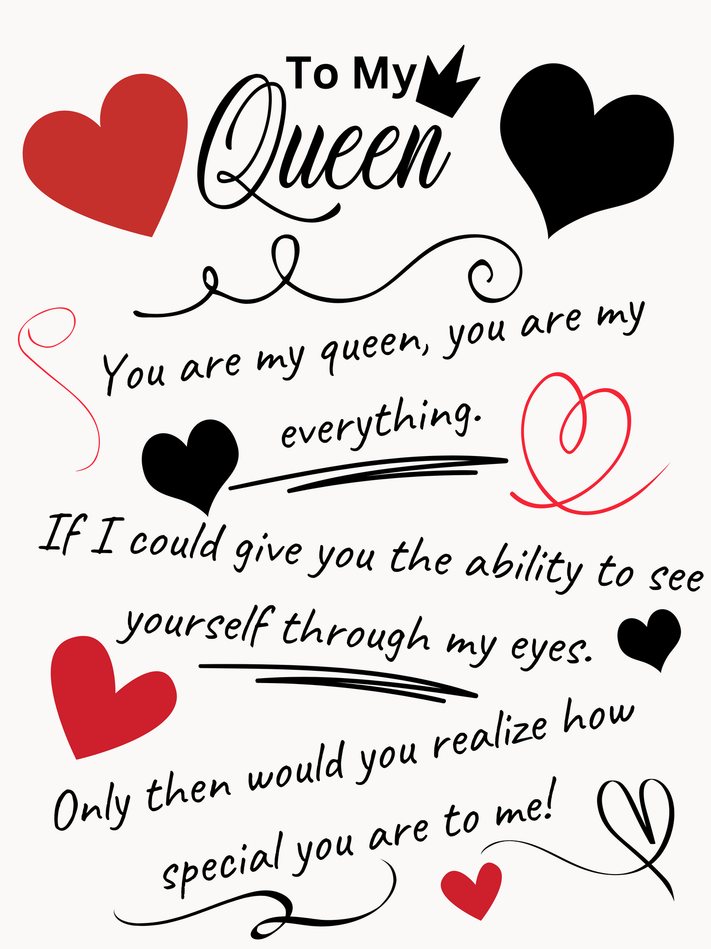 To My Queen Blanket