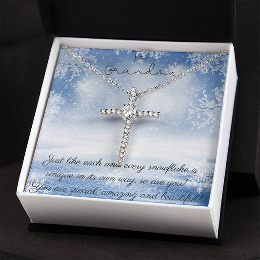 To Grandma - Christmas Cross