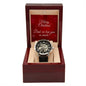 Merry Christmas Dad - Openwork Watch