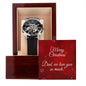 Merry Christmas Dad - Openwork Watch