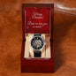 Merry Christmas Dad - Openwork Watch