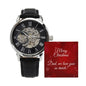 Merry Christmas Dad - Openwork Watch