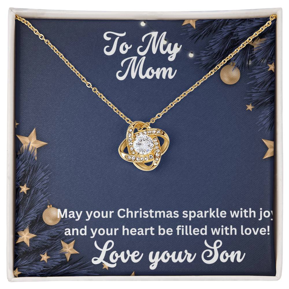 To My Mom - Love Your Son Necklace