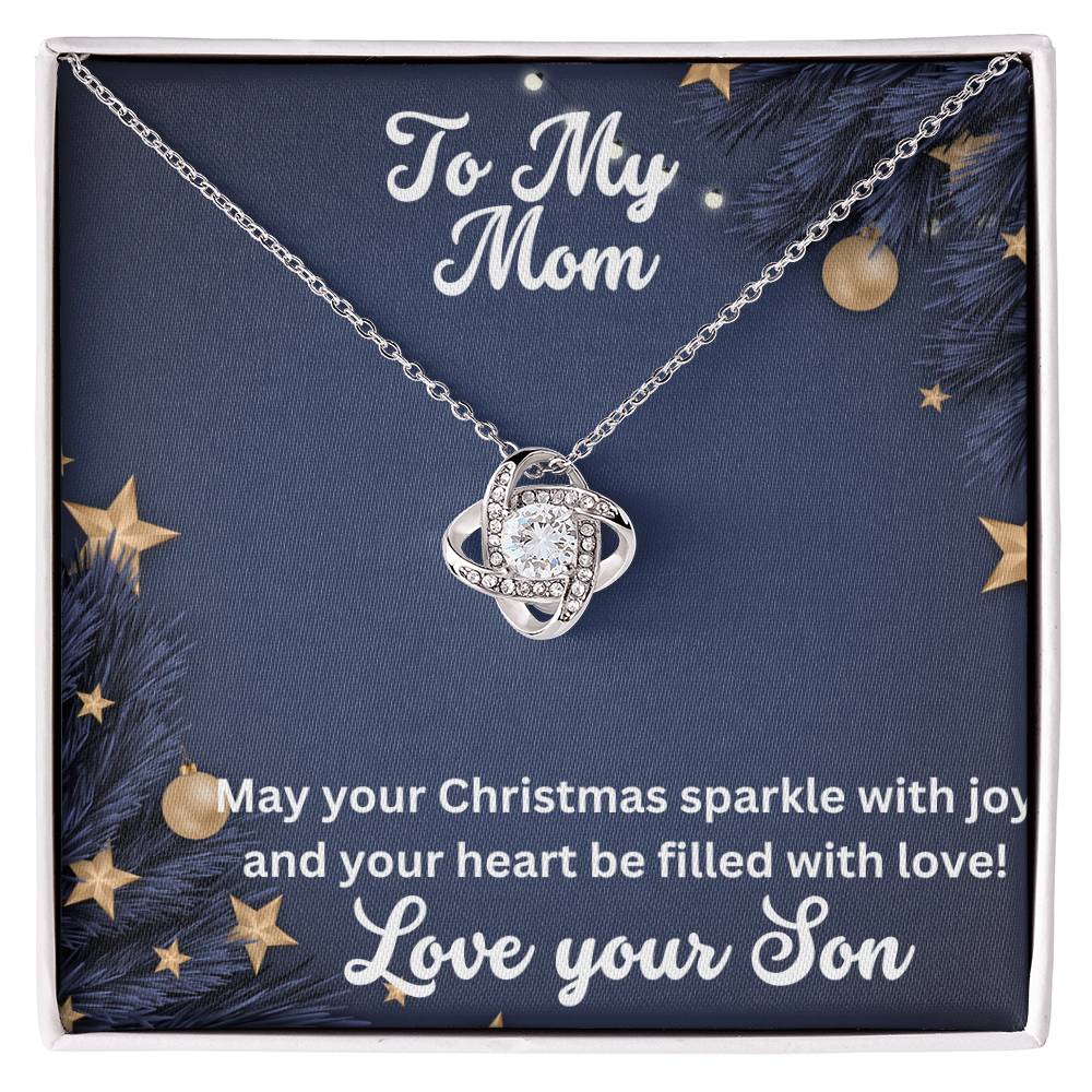 To My Mom - Love Your Son Necklace