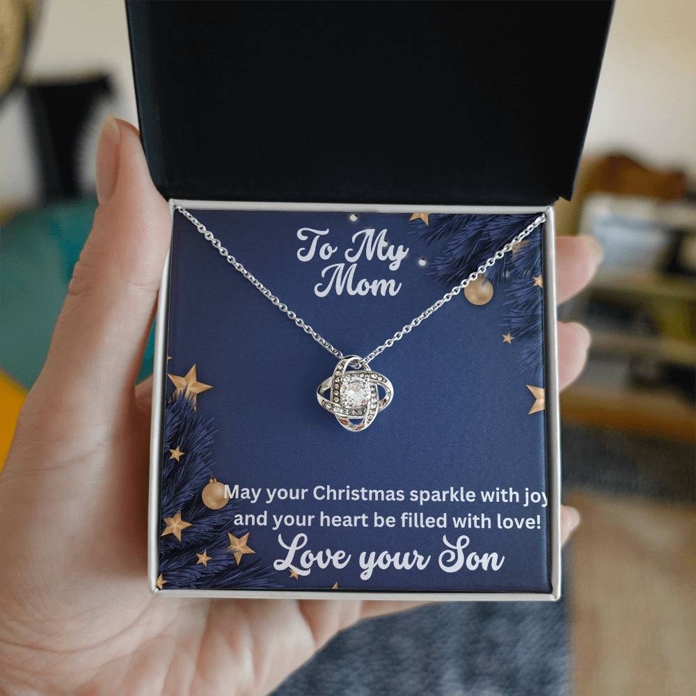 To My Mom - Love Your Son Necklace