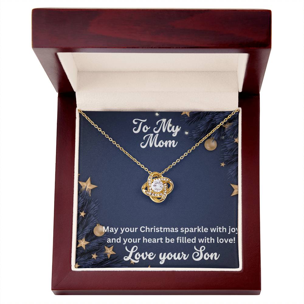 To My Mom - Love Your Son Necklace
