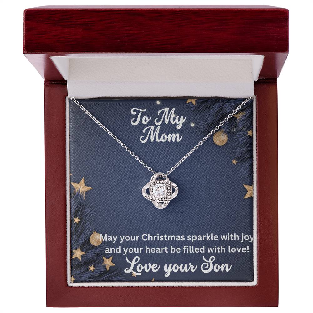 To My Mom - Love Your Son Necklace