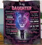 To My Daughter Love Mom