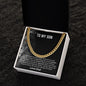 To My Son - Cuban Link