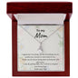 Alluring Beauty Necklace for Mom from Son
