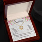 To My Mom | Thank You - Love Knot Necklace