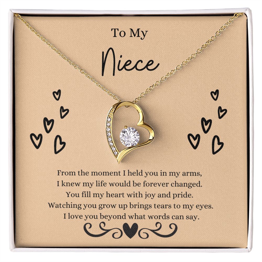 To my Niece - Forever Love Necklace