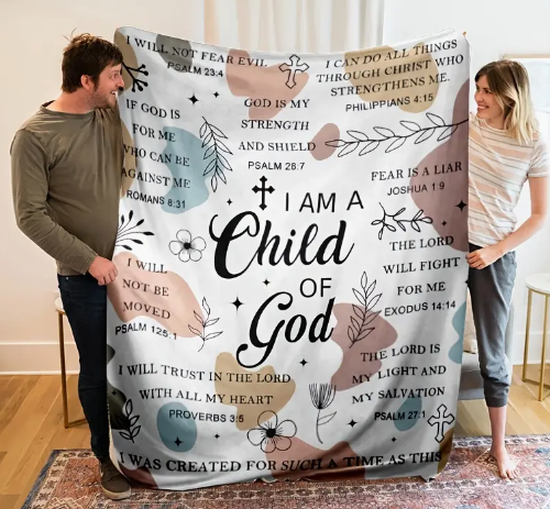 Prayer Blanket - I am a child of God
