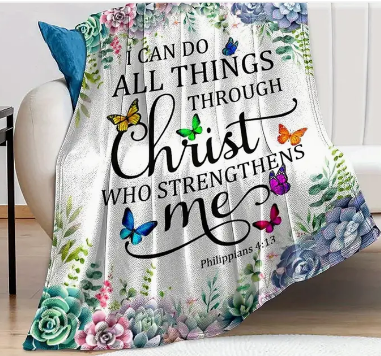 Prayer Blanket - I Can Do All Things