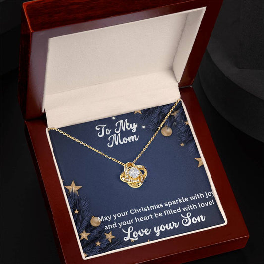 To My Mom - Love Your Son Necklace