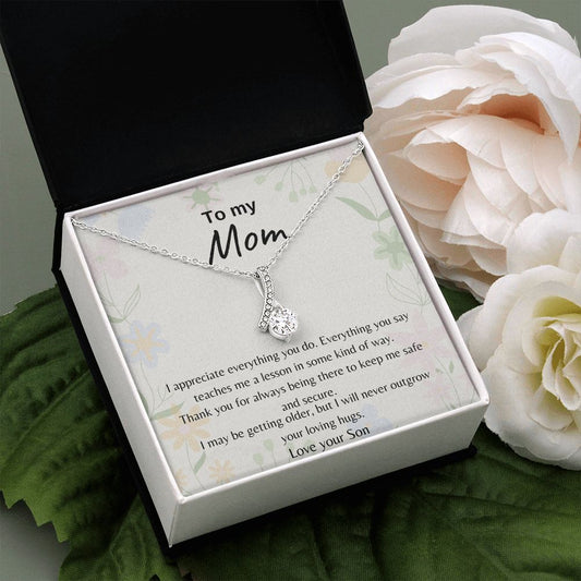 Alluring Beauty Necklace for Mom from Son