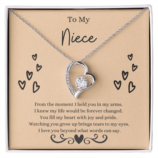 To my Niece - Forever Love Necklace